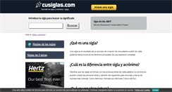 Desktop Screenshot of cusiglas.com